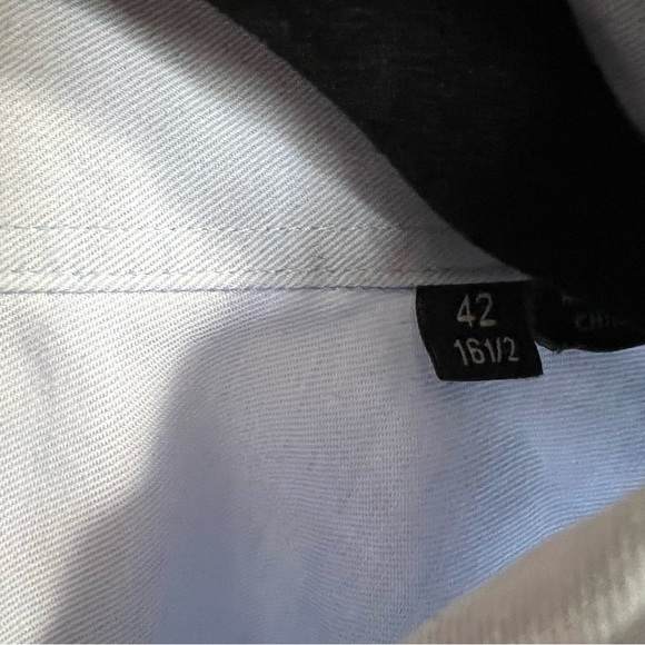 Boss Men’s Button Down Dress Shirt - Size 16 1/2 - Picture 4 of 6